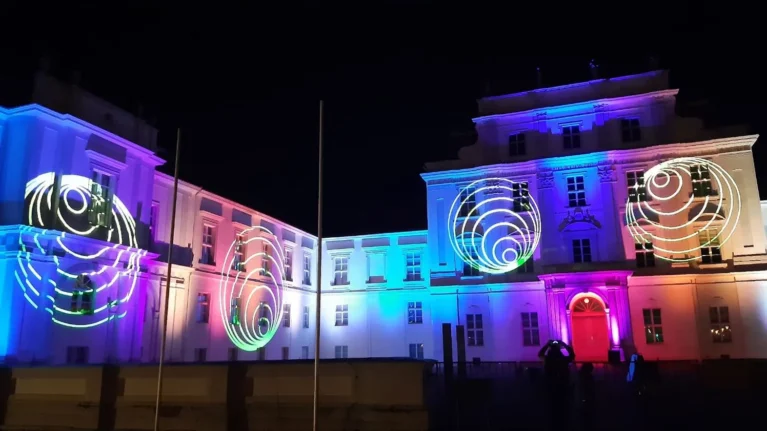 Oranienburg Castle in JB Systems’ colors
