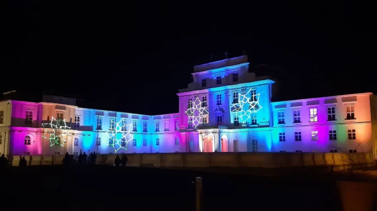 Oranienburg Castle in JB Systems’ colors