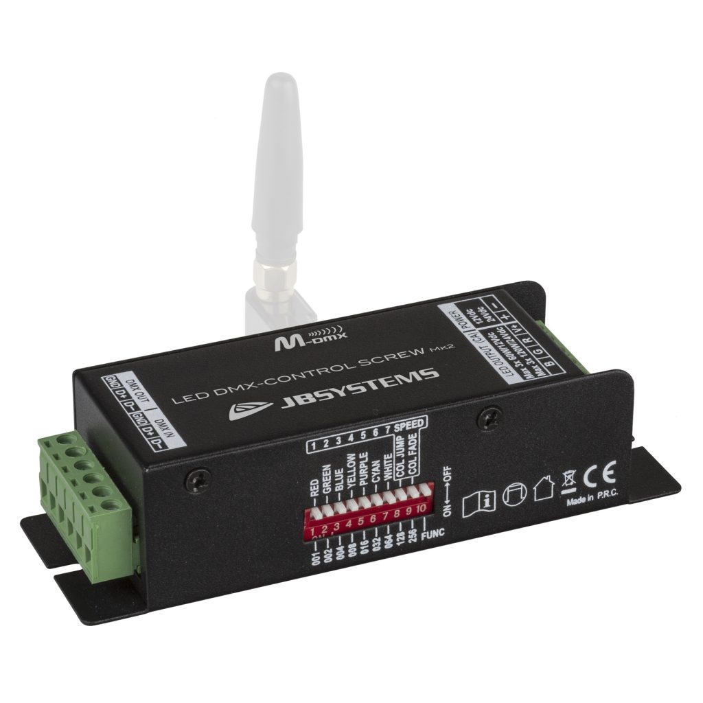 led dmx control screw mk2 3 LED DMX-CONTROL SCREW Mk2