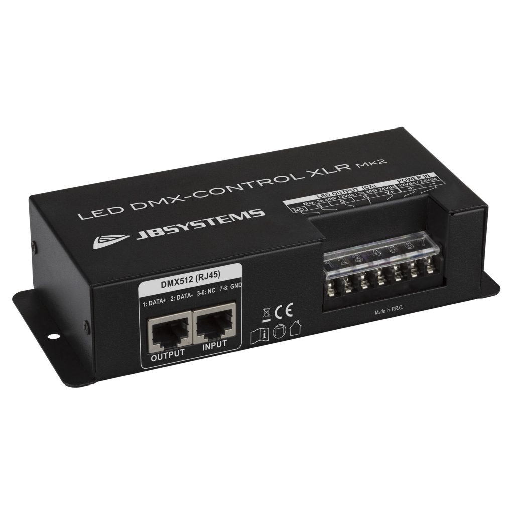 led dmx control xlr mk2 front LED DMX-CONTROL XLR Mk2