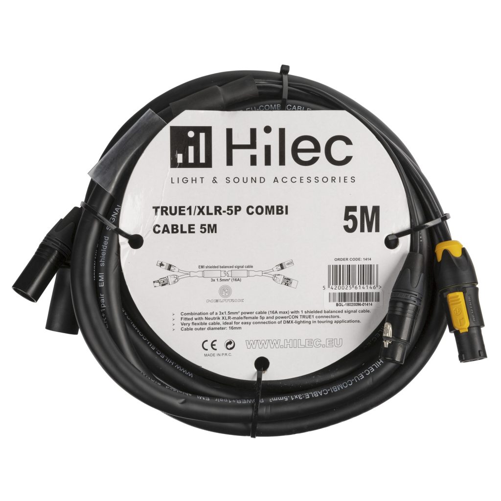 TRUE1/XLR-5P COMBI CABLE 5M