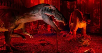 Expo Dino World : remonter le temps en lumière
